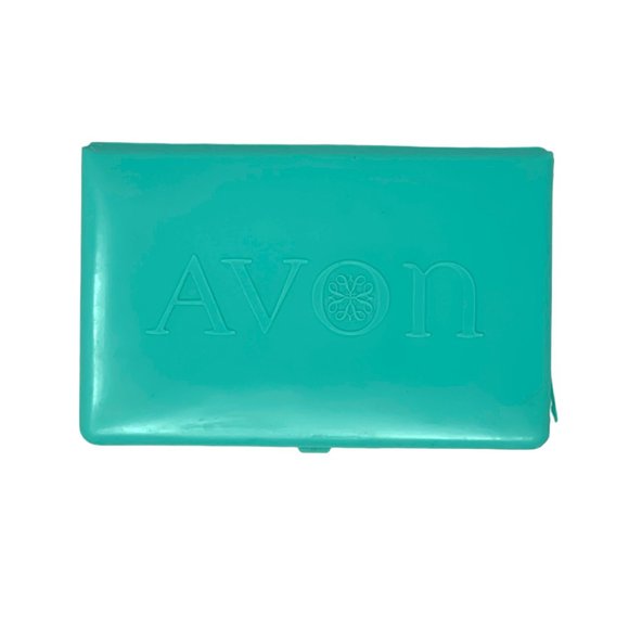 Vintage Avon Lipstick Samples Demonstration Case RARE Tiffany Blue Turquoise Box - Picture 4 of 10